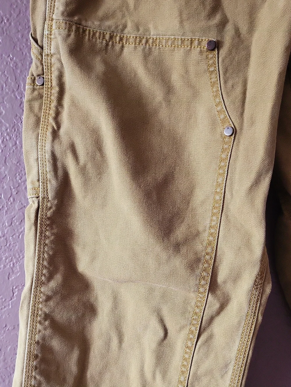 Banana Republic Men's Workwear Canvas Pants in Tan